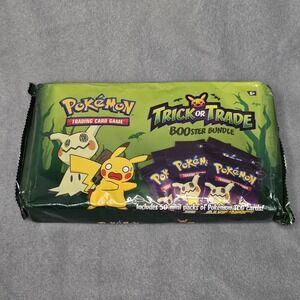 Pokemon Halloween Trick or Trade 50 Mini Packs Sealed BOOster Bundle Brand New